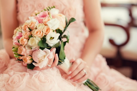 Traumhafter Blumenstrauss als Brautstrauss ~ Blumen für die Hochzeit auf Hochzeitsblumen
